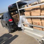 برنامج توزيع طرود غذائيه والعاب عائليه خلال جائحة الكورونا